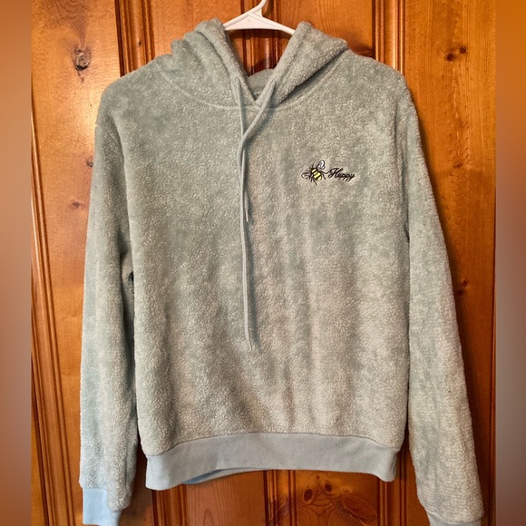 Says size Large but fits like a Med Women’s soft( 🐝 Happy) Gold Rush top/jacket - Picture 2 of 4